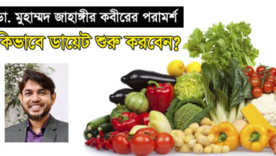 Dr Jahangir Kabir Diet